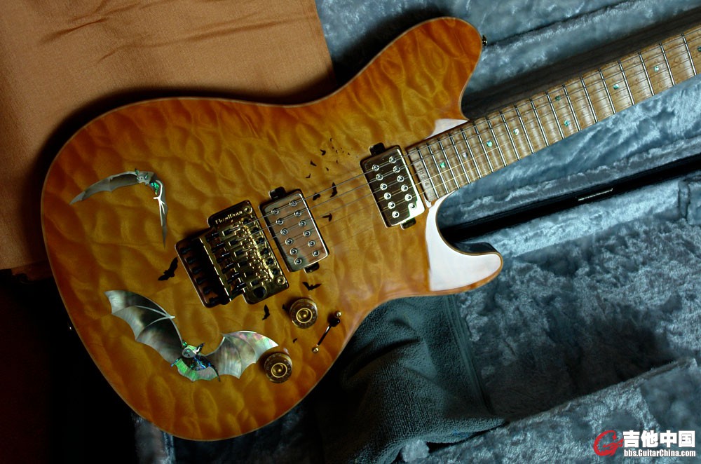 Sugi吉他创始人 杉本真亲手制作的Sugi Custom Shop_4.jpg