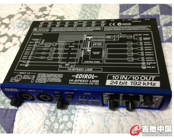 罗兰 ROLAND EDIROL UA-101 音频接口UA101  3.jpg