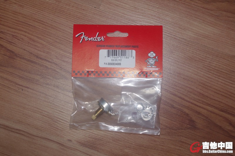 fender电位器500k，价格35，有1个