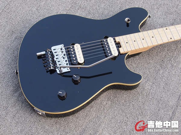 EVH 黑色 双摇电吉他 (2).JPG