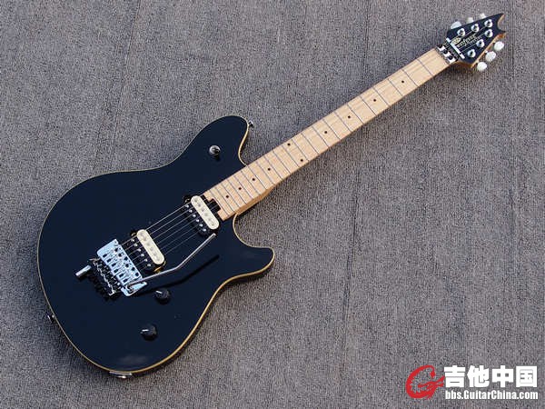 EVH 黑色 双摇电吉他 (1).JPG
