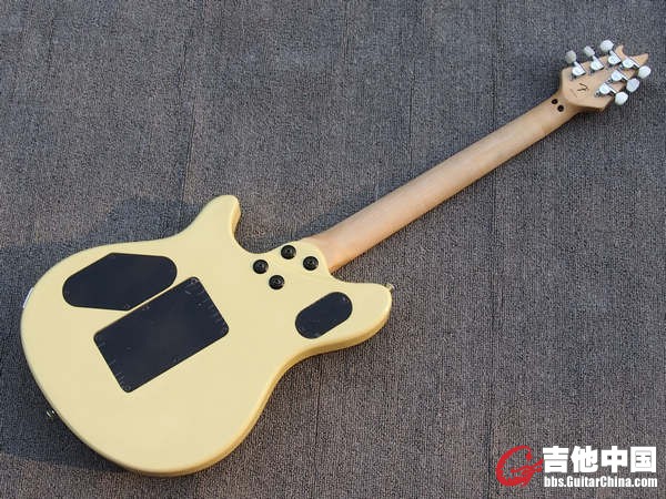 EVH 乳黄色 双摇电吉他 (9).JPG