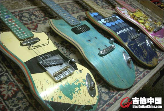 recycled-skateboard-guitars.jpg