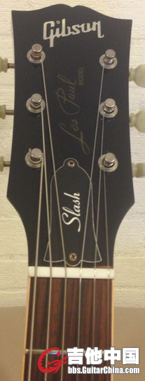 Slash Les Paul Standard 2004 custom shop:Custom Shop 生產, 限量1200把 售价：34999