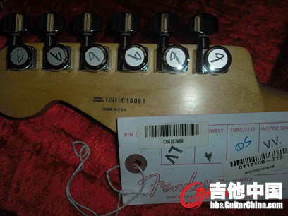Fender 011-9100-770单单双，2013年新美豪，98新自用琴，赠送93年的Fender Custom Shop琴盒！8800包顺丰！