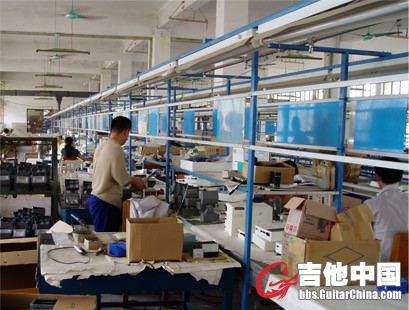 KLDguitar production line